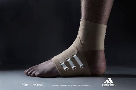 adidas fake hurts real ad campaign|adidas world cup billboard.